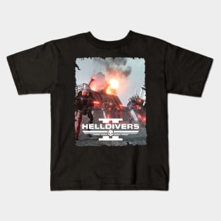 HELLDIVERS 2 BOOTLEG MERCH Kids T-Shirt